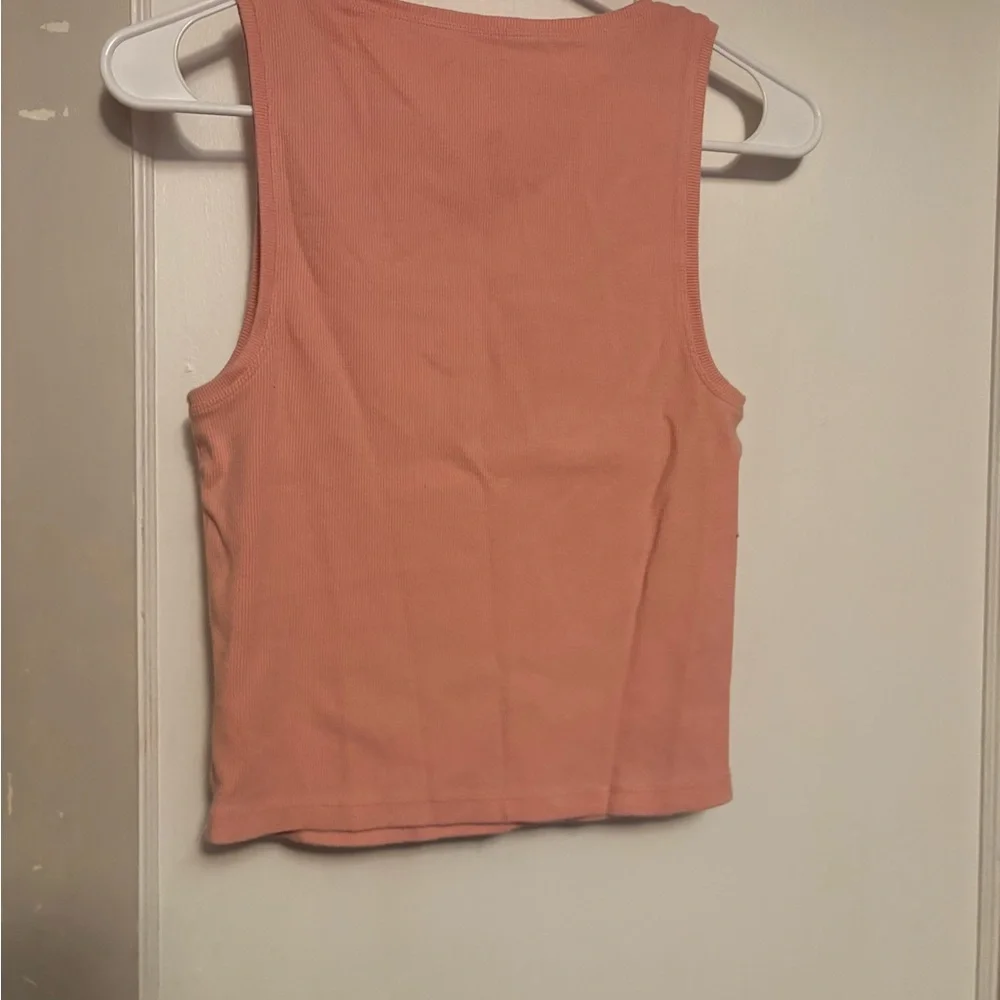 American Eagle Outfitters Pink Tank Top - Picture 2 of 4